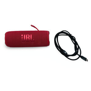 JBL Flip 6 Portable Smart Speaker Red Wireless Bluetooth Waterproof Rechargeable